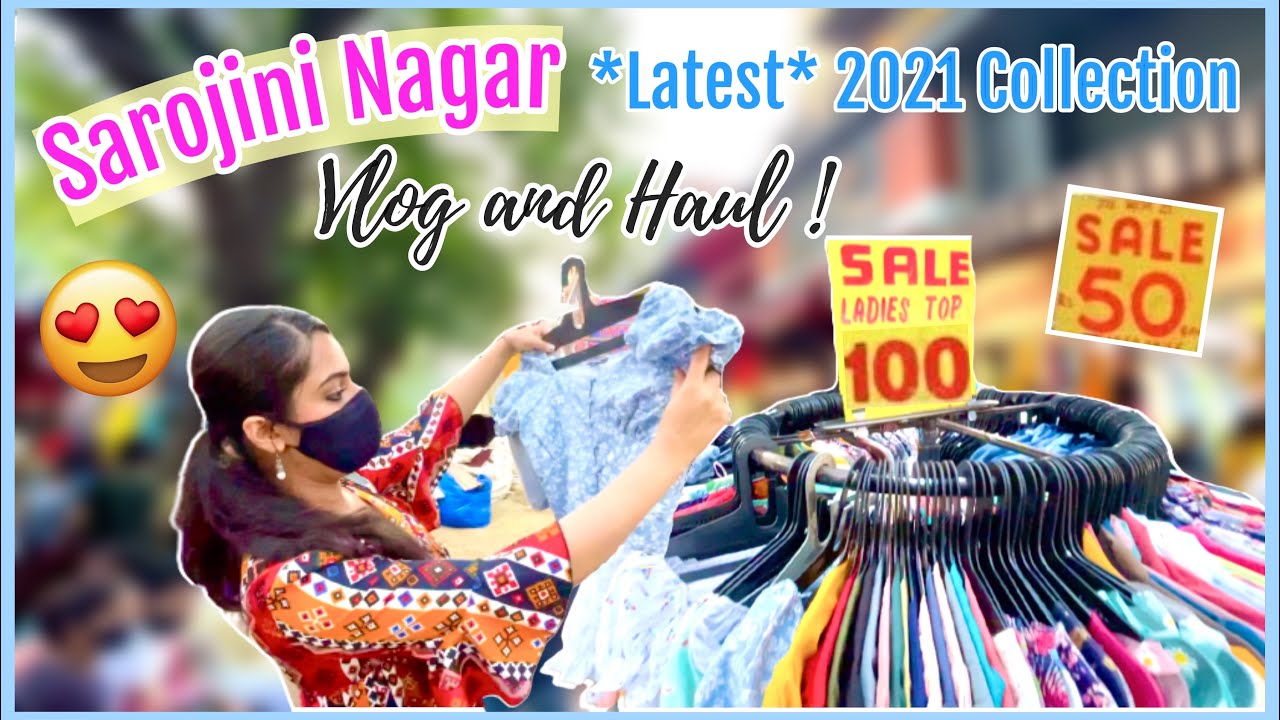 Sarojini Nagar *Latest* Collection VLOG & Try On HAUL | H&M Pieces For Rs. 250/- 😱