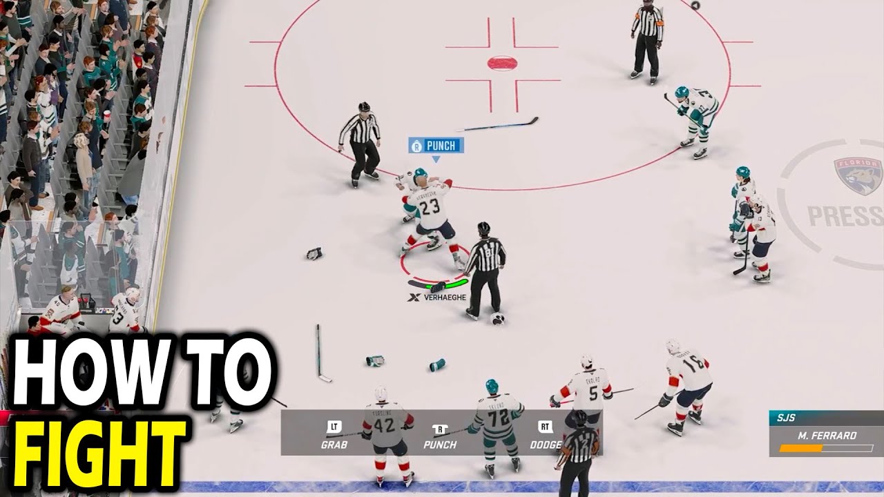 How to Fight in NHL 26