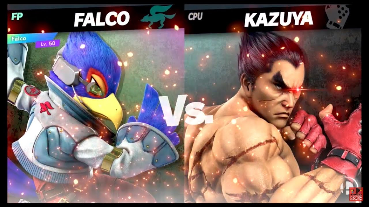 Super Smash Bros Ultimate Amiibo Fights – Falco vs the World #88 Falco vs Kazuya