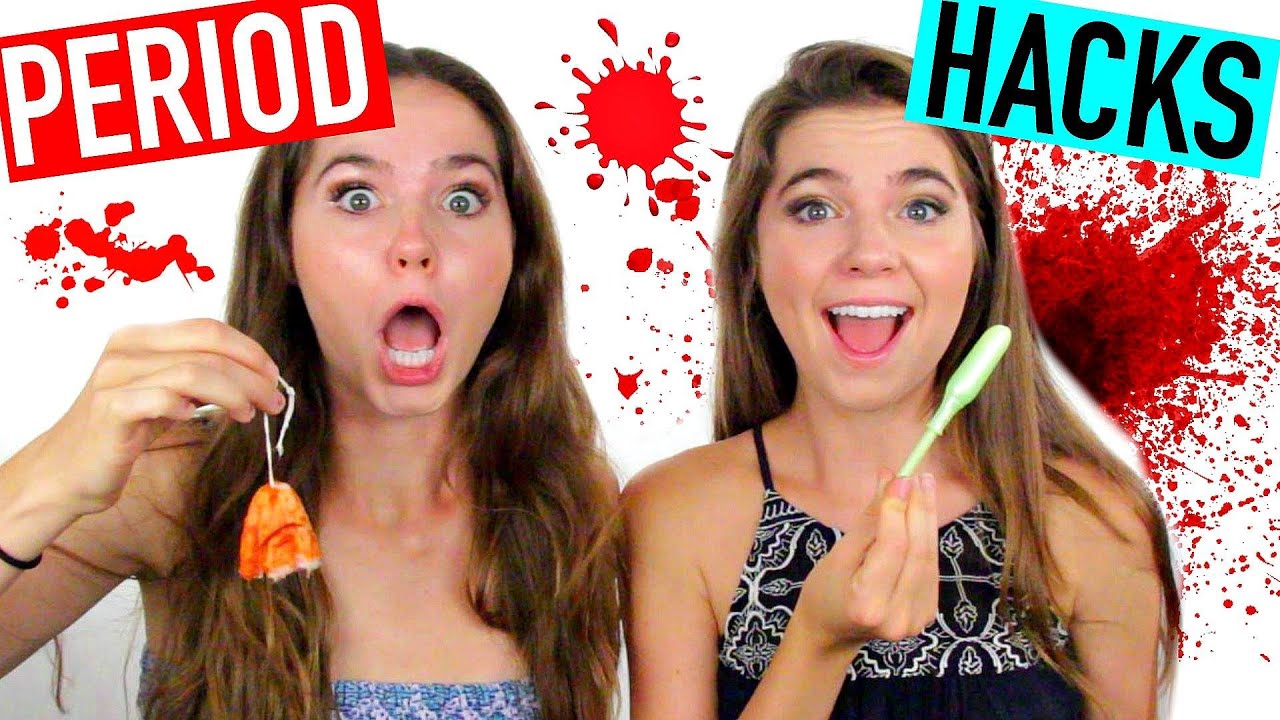 Period Life Hacks You NEED To Know | NinaAndRanda