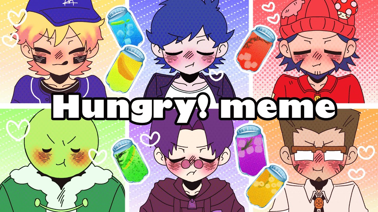 【mzyb手描き】I-Iungry meme