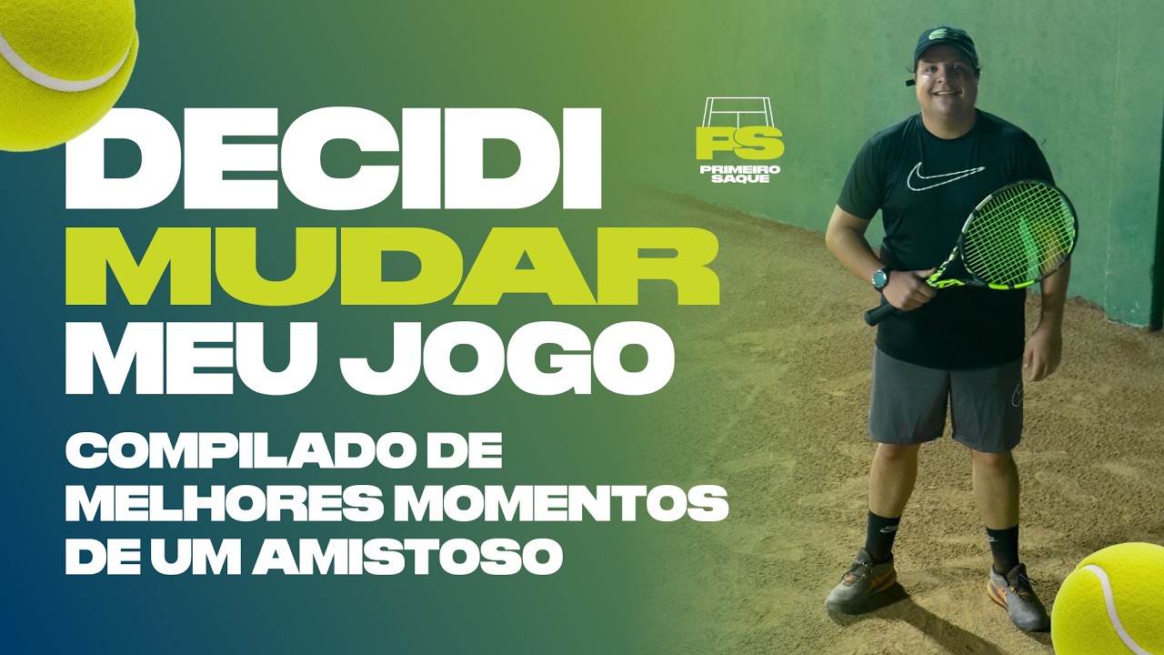TENISTA AMADOR | RESOLVI MUDAR MEU JEITO DE JOGAR #tenis #tennis #tenista