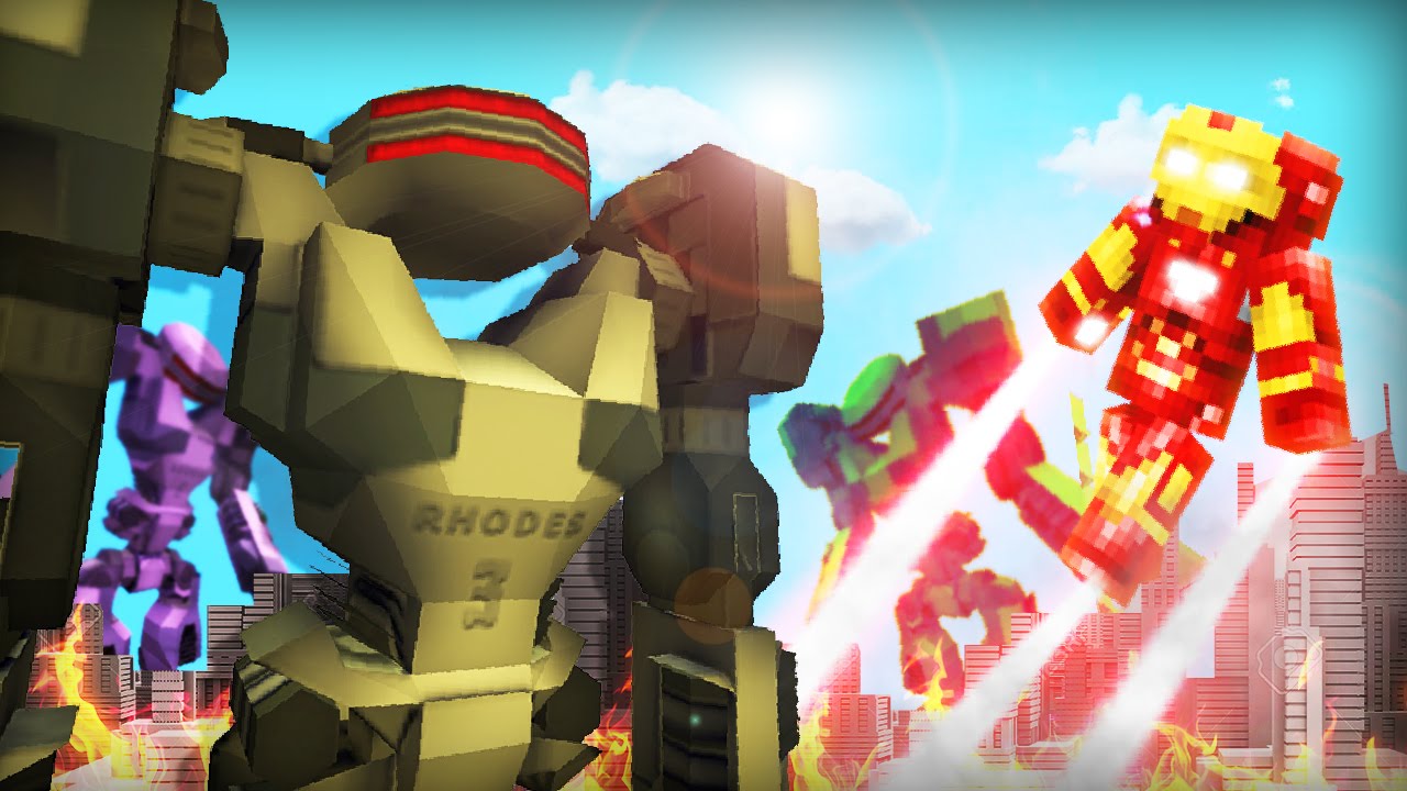 Minecraft: ATAQUE DO ROBÔ GIGANTE! (Vida de Herói #6)