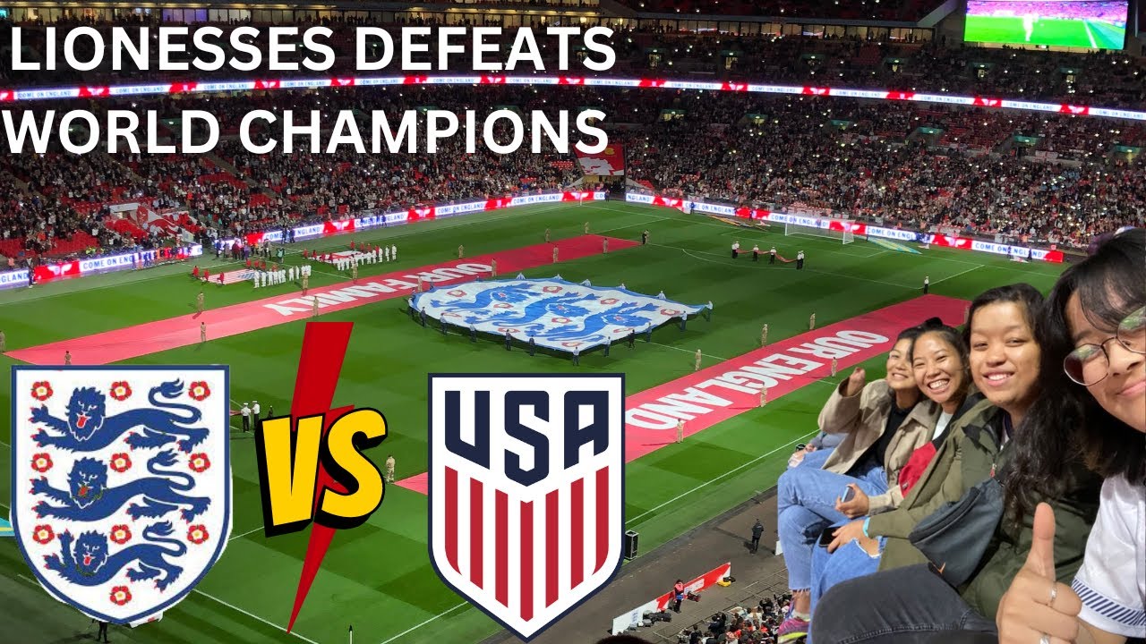 Lionesses DEFEATED World Champions USA | MATCHDAY VLOG |