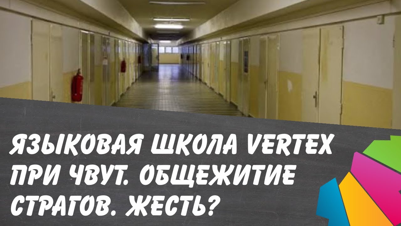 Отзыв о языковой школе Vertex при ЧВУТ. Общежитие Страгов. Жесть? Обучение в ЧЗУ на эколога