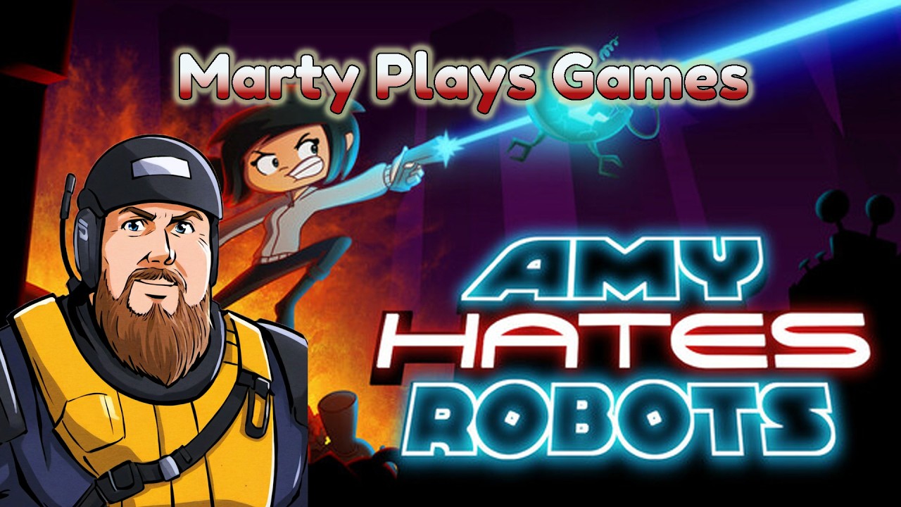 Amy Hates Robots - Геймплей на ПК – Первый взгляд на сложный платформер в жанре roguelike