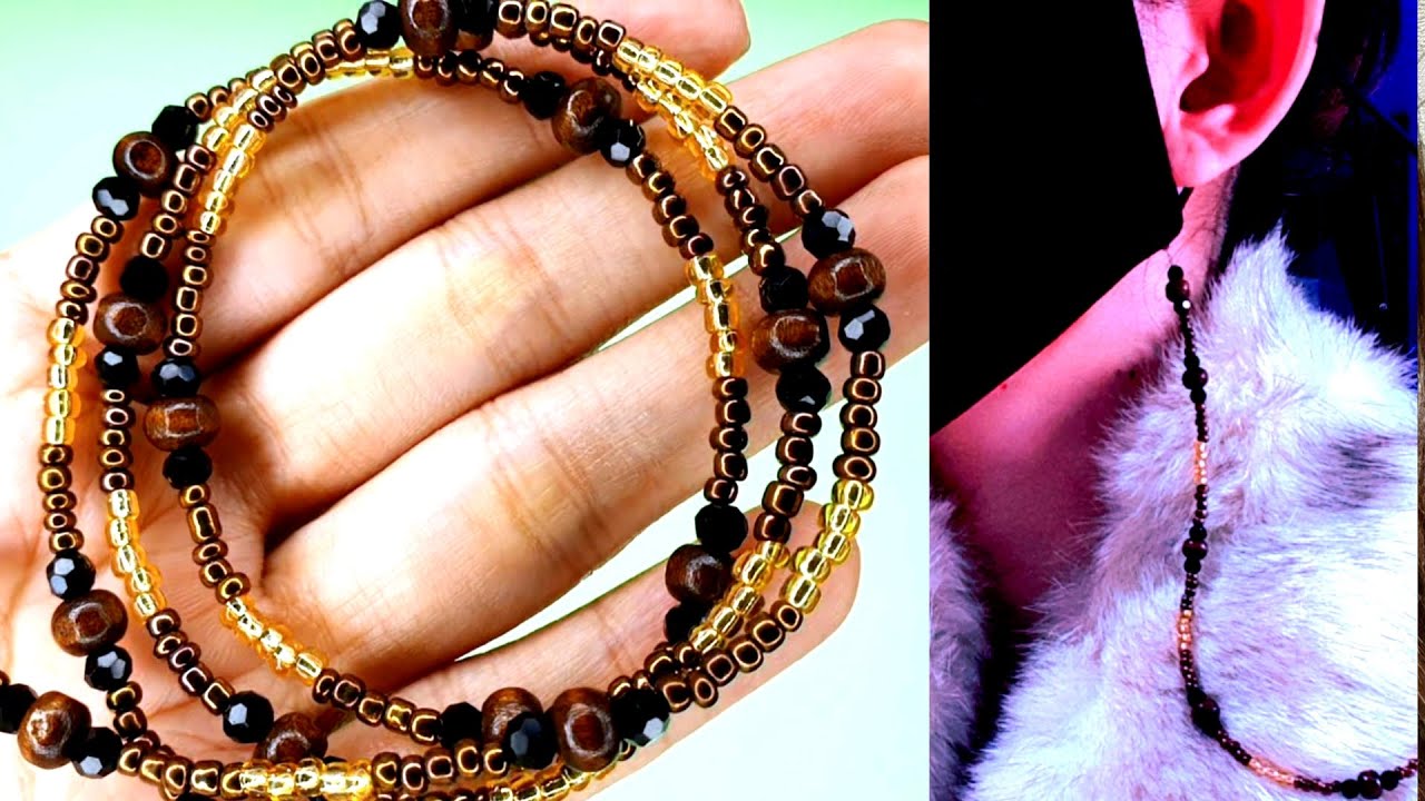 DIY Mask necklace/mask lanyard/mask chain/at home