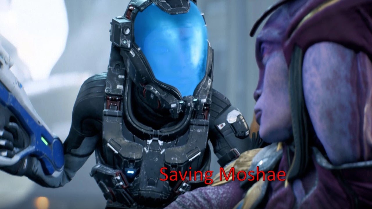 Mass Effect Andromeda - Saving Moshae (whole mission cutscenes *major spoiler*)
