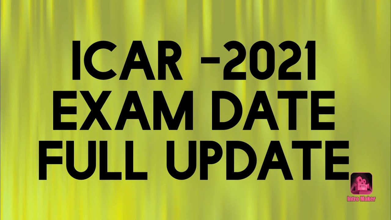 icarexam2021## Icar exam update ## Icar exam big news## Icar exam application ## Icar big news##