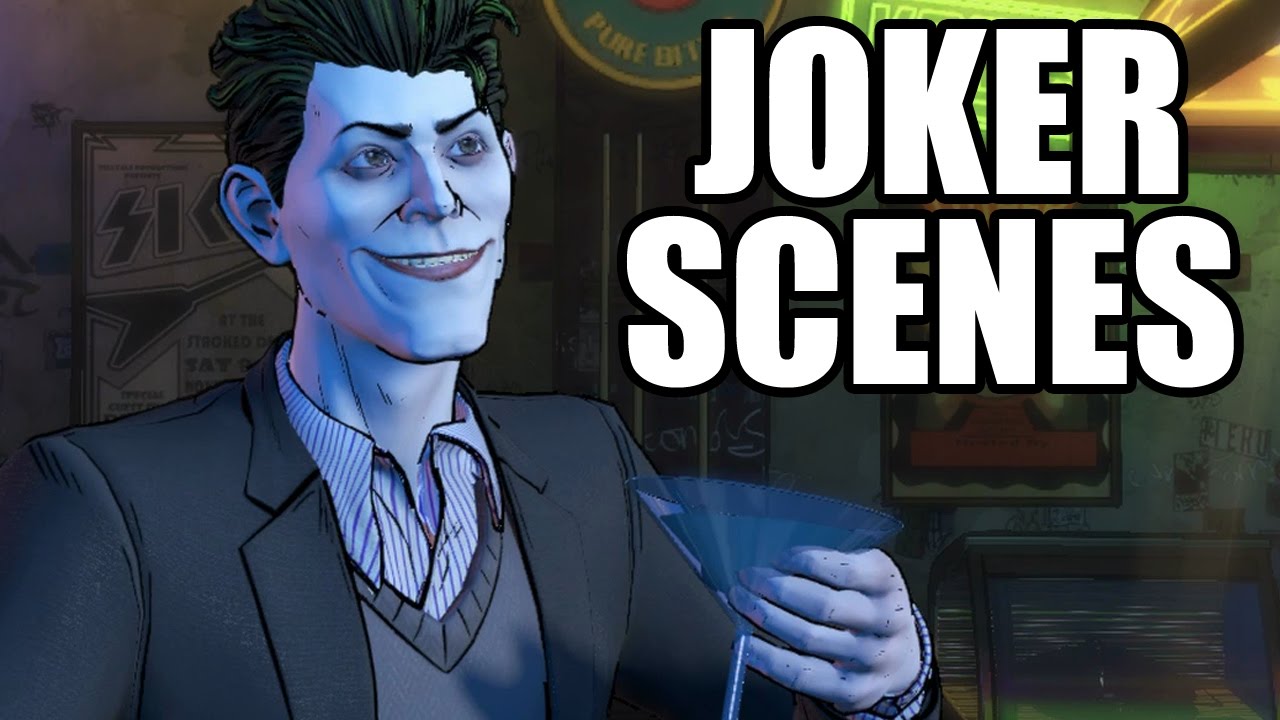 BATMAN: The Telltale Series - All The Joker Scenes