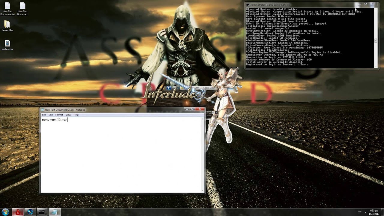 How to create a lineage 2 server - Login (3-3) 1080p