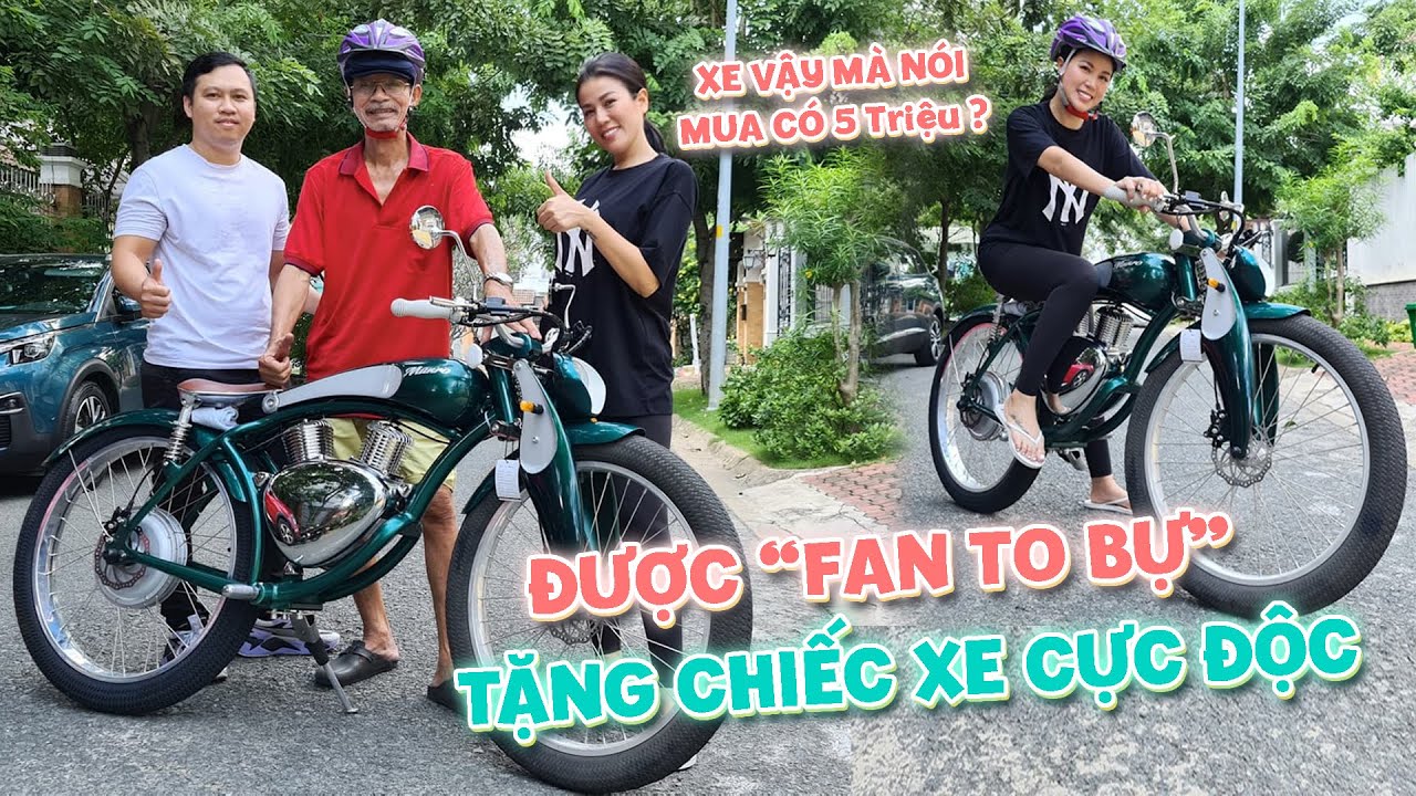 Mua vàng không mua đi mua xe điện chi vậy hả 