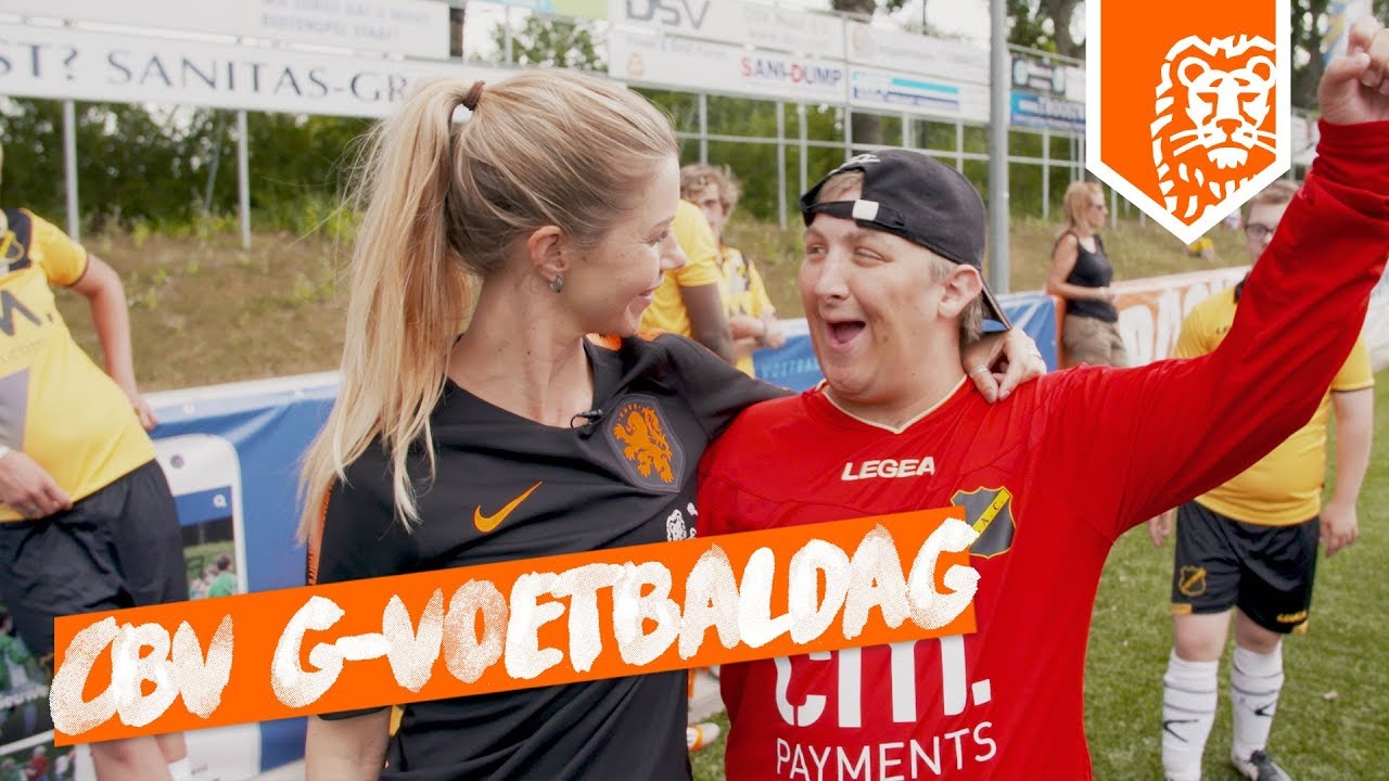 CBV G-VOETBALDAG MET ANOUK HOOGENDIJK - MOOISTE DAG VAN HET JAAR!!