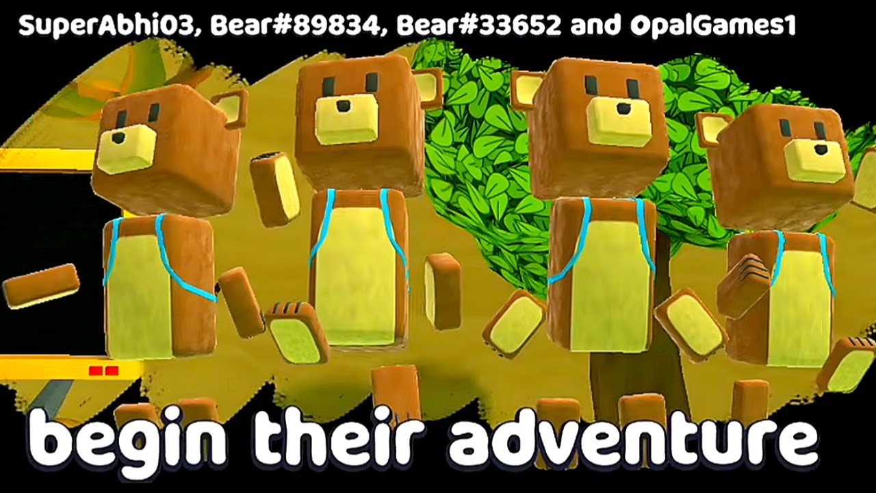 Brown Bear Multiplayer Team!! Super Bear Adventure Gameplay Walkthrough