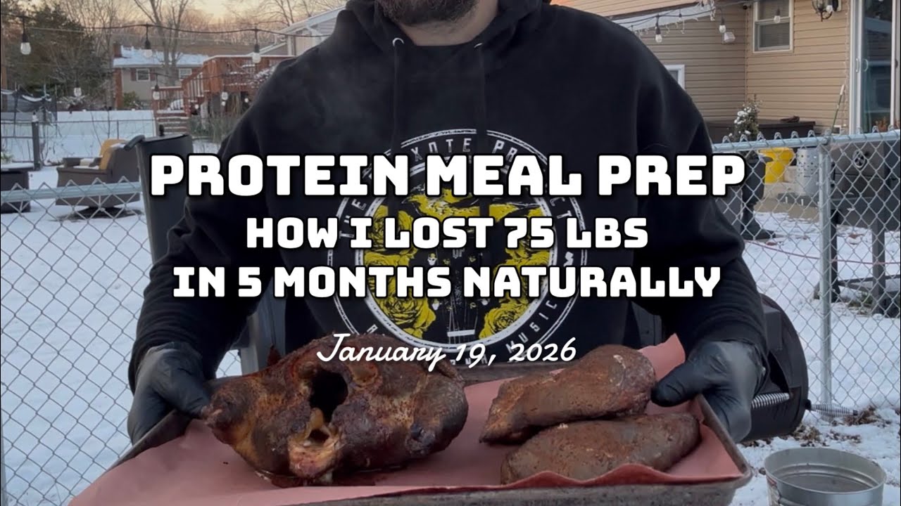 Weekly Smoker Meal Prep for Weight Loss | Protein Prep That Saves Money & Time
