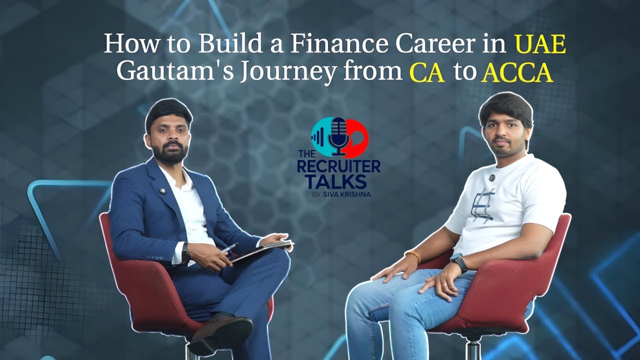 CA vs CPA vs ACCA | Career Guidance | The Recruiter Talks with Gautam Kumar | Podcast Ep.1