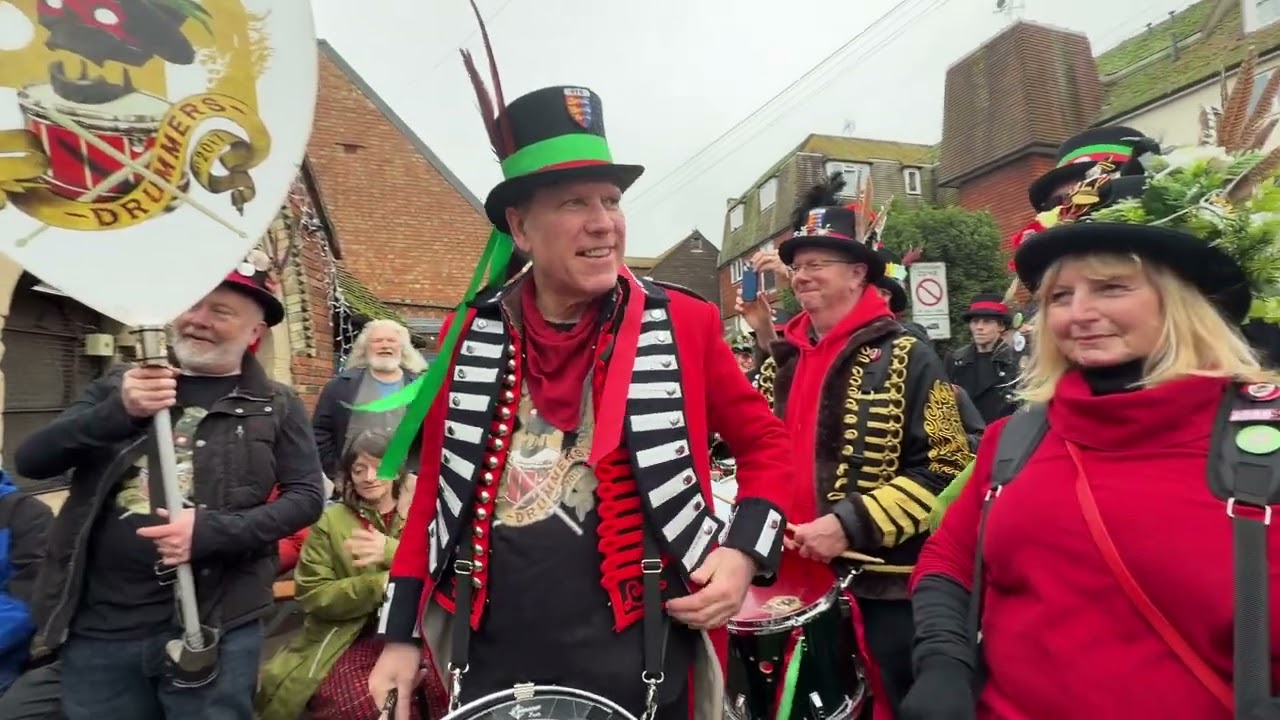 Rye's Town Crier  announces that  The Waterworks  Pub  is the Official HQ of Ryebellion Drummers
