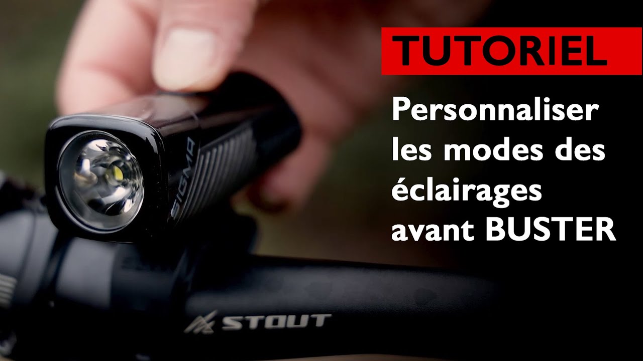 Comment personnaliser vos modes d'éclairage sur les éclairages BUSTER grâce aux profils de mode?