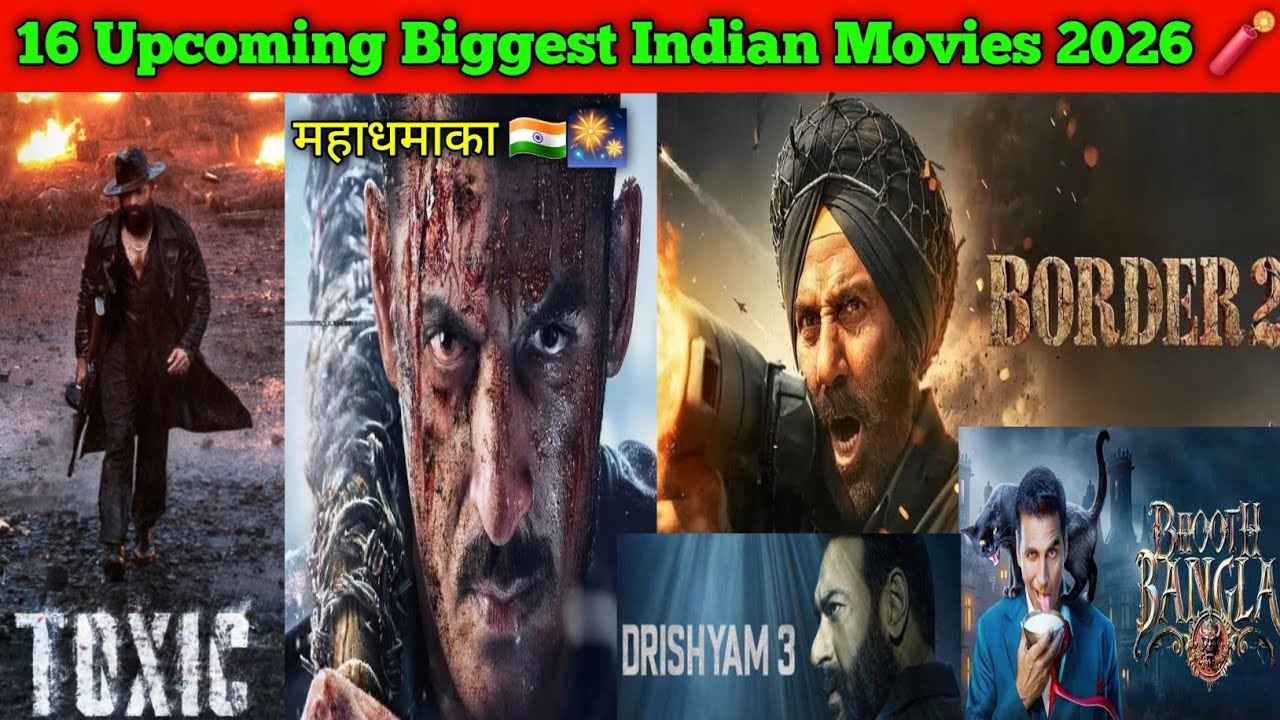 2026 मे आने वाली 16 बङी तुफानी फिल्मे | 2026 Biggest Upcoming Movie 😱 #upcomingmovie 