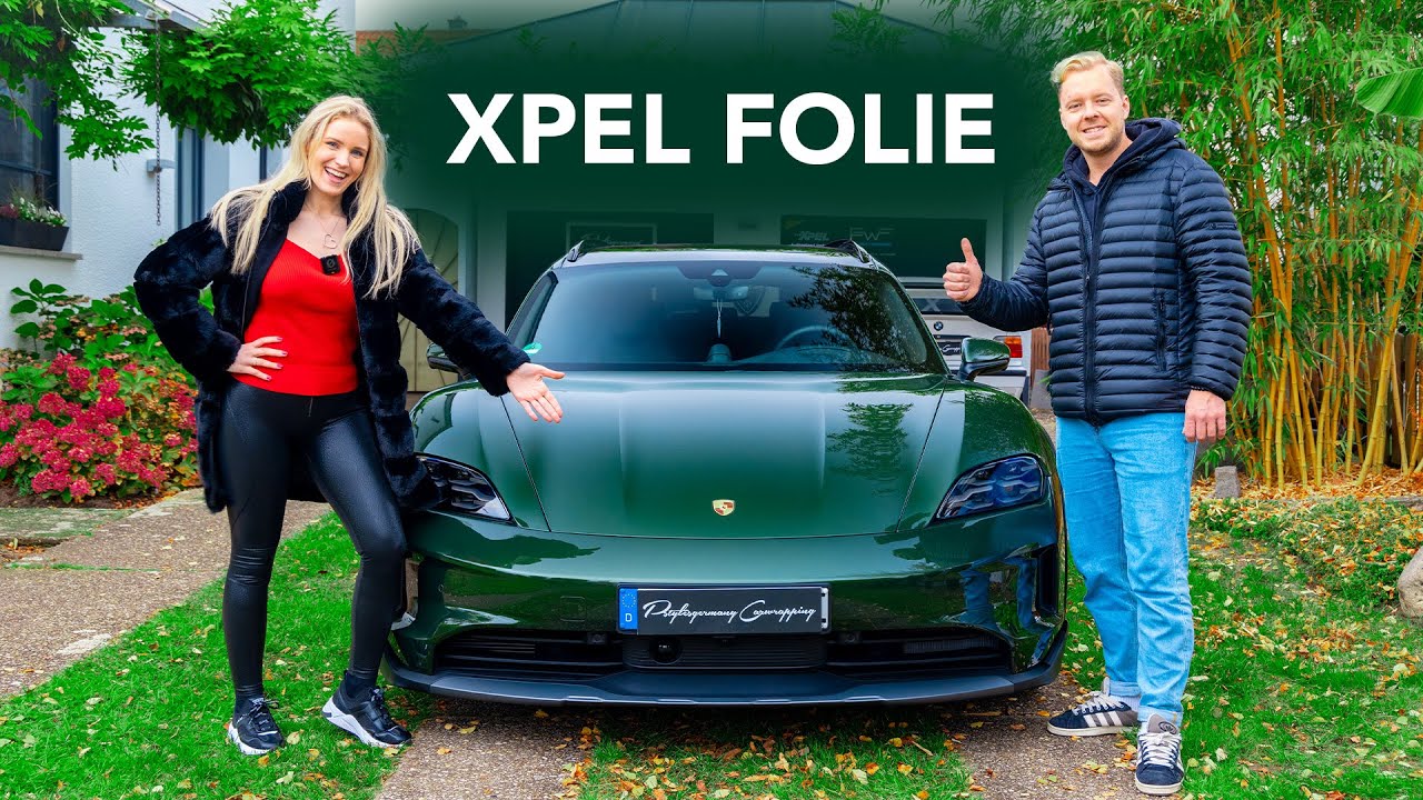 XPEL Steinschlagschutzfolie für meinen Porsche Taycan 4 Cross Turismo Facelift