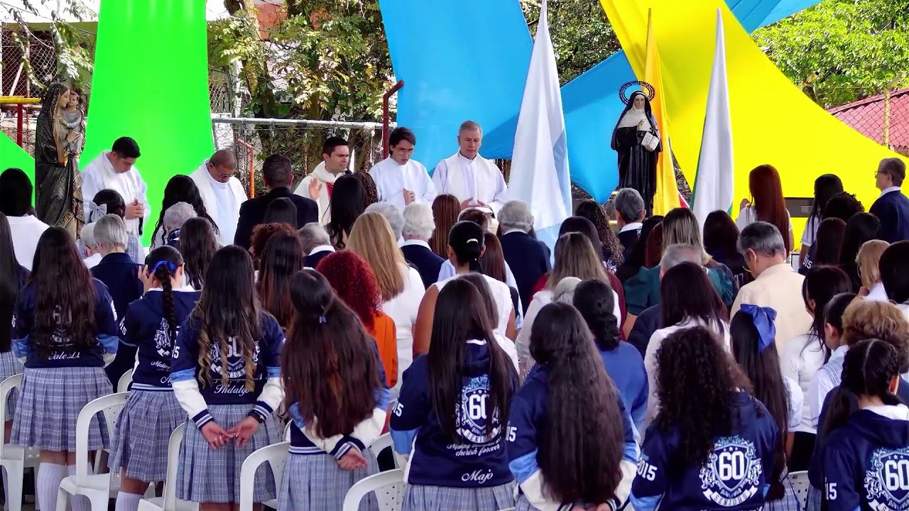 Eucaristía 60 años I.E. Santa Juana de Lestonnac Medellin