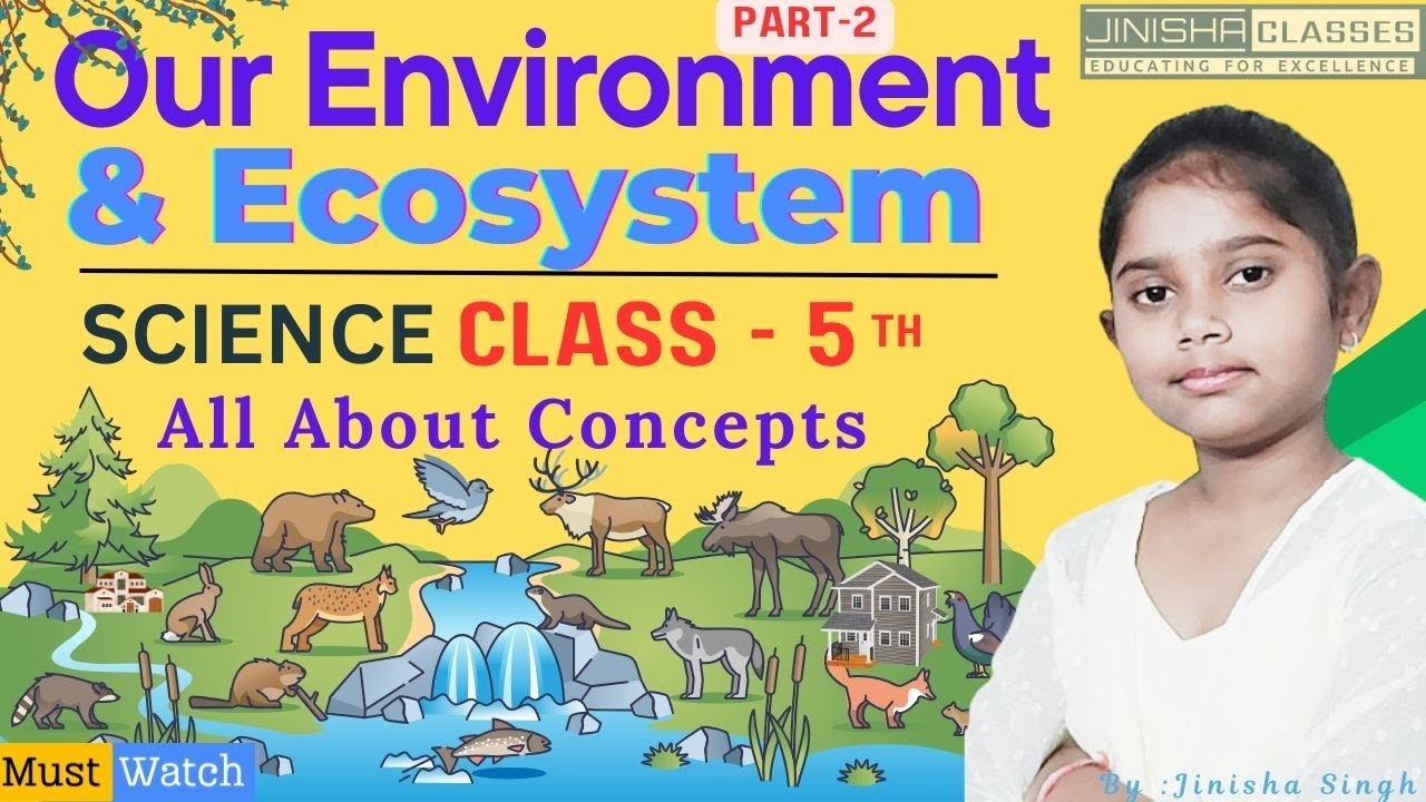 Our Environment & Ecosystem Explained – पर्यावरण और पारिस्थितिकी  Class 5 Olympiad | Part 2