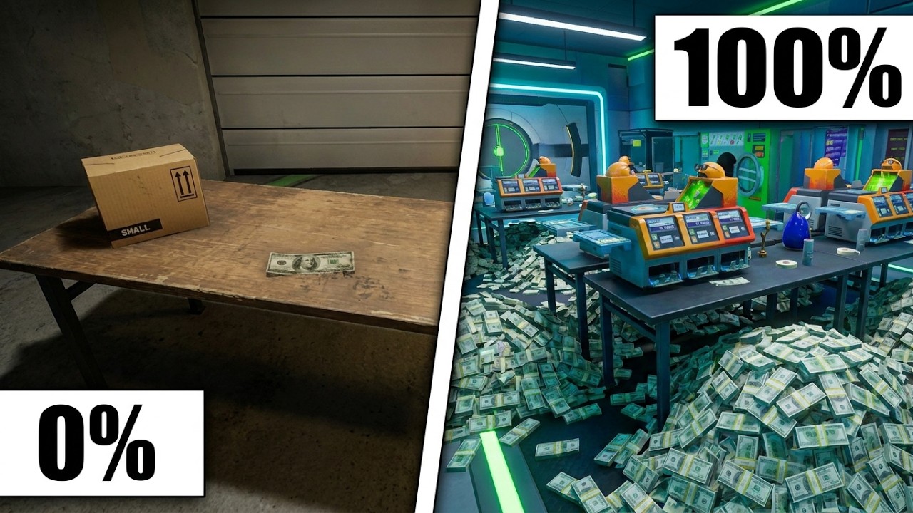 Я прошёл Cash Cleaner Simulator на 100%🤑