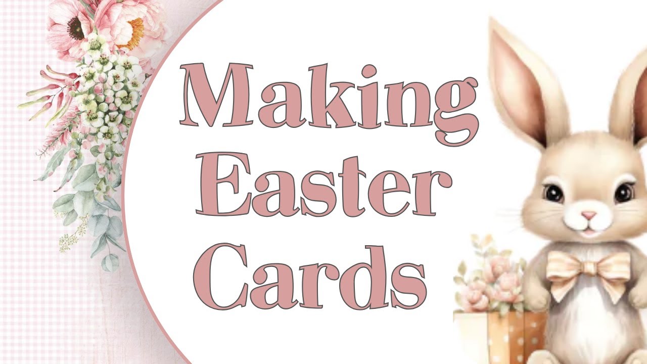 MAKE THESE EASY EASTER CARDS TONIGHT! Lots of different styles | Simple Card Making Tutorial 2024