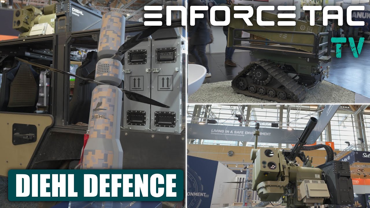 Enforce Tac 2024: Diehl Defence -  Ziesel, Terrier und Libelle