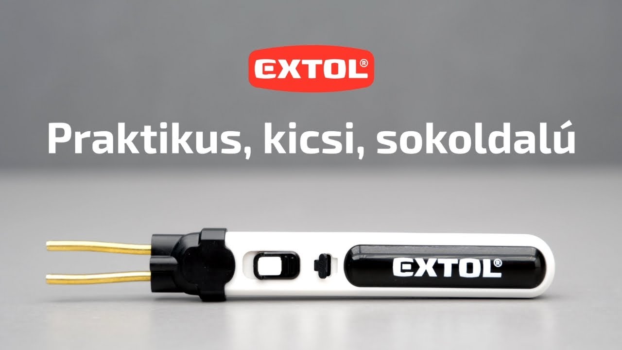 8891505 Extol akkus hegesztő és kapcsozógép