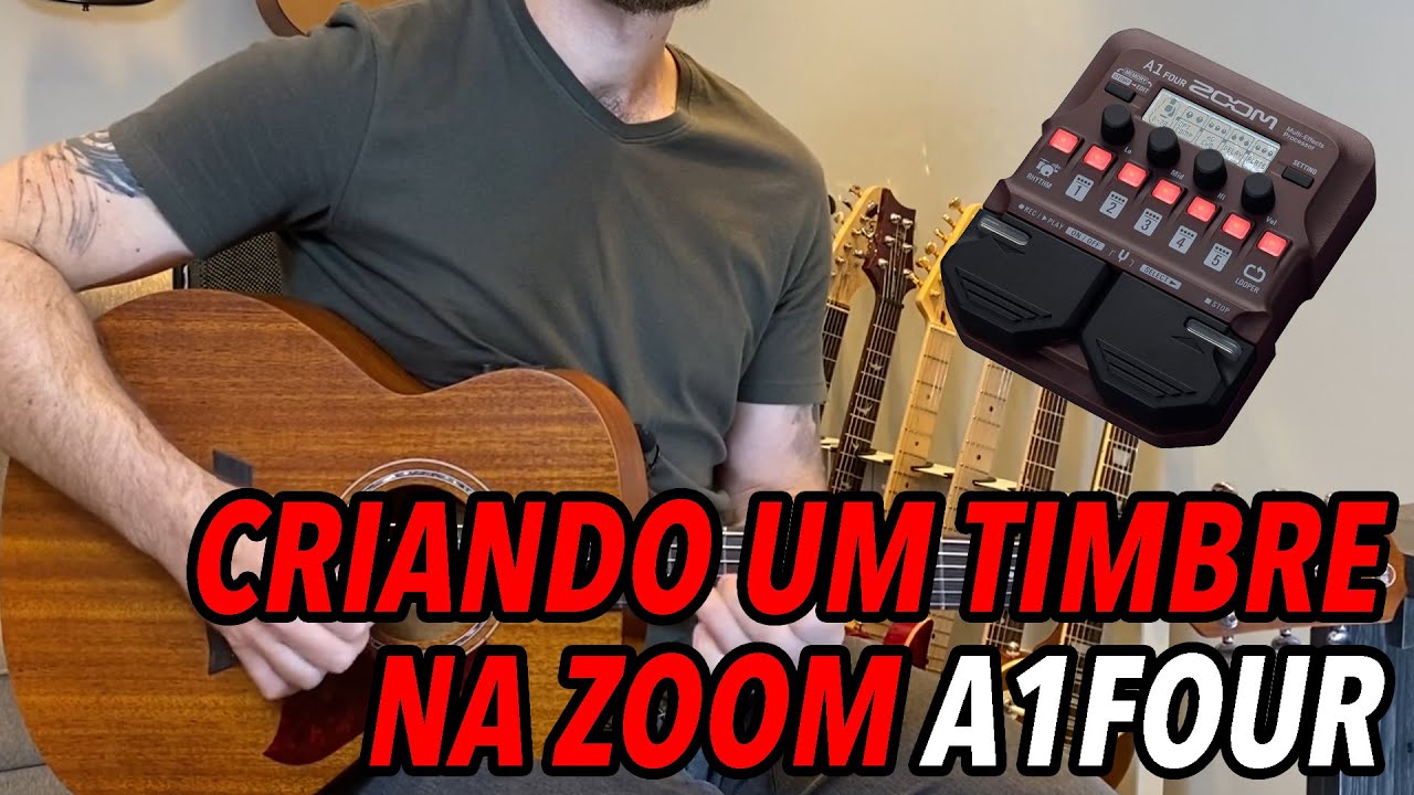 Zoom A1Four - Timbre Funcional