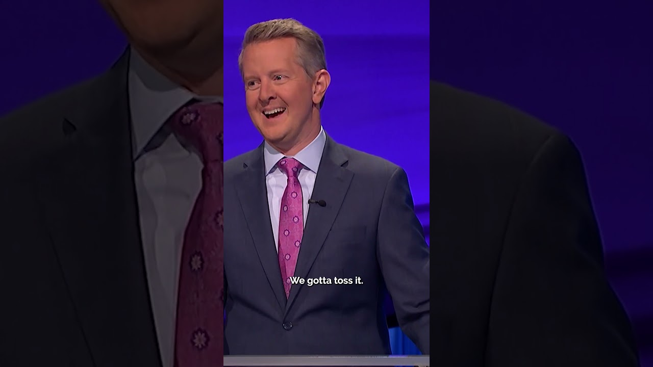 Ken Jennings Accidentally Blurts Out Response | JEOPARDY!