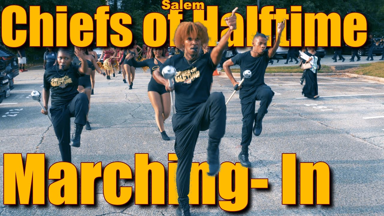Salem Chiefs of Halftime Marching-In vs MHS 8/8/2025