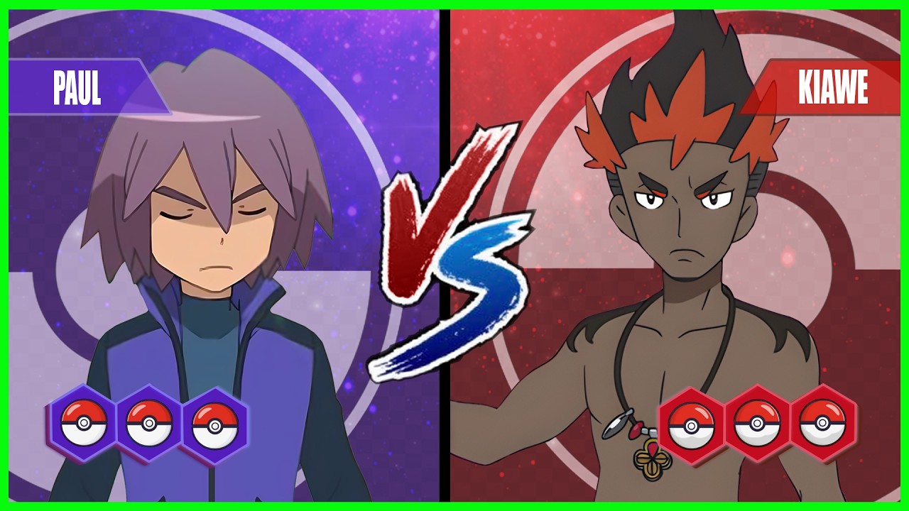 Pok&eacute;mon Battle Pedia: PAUL Vs. KIAWE