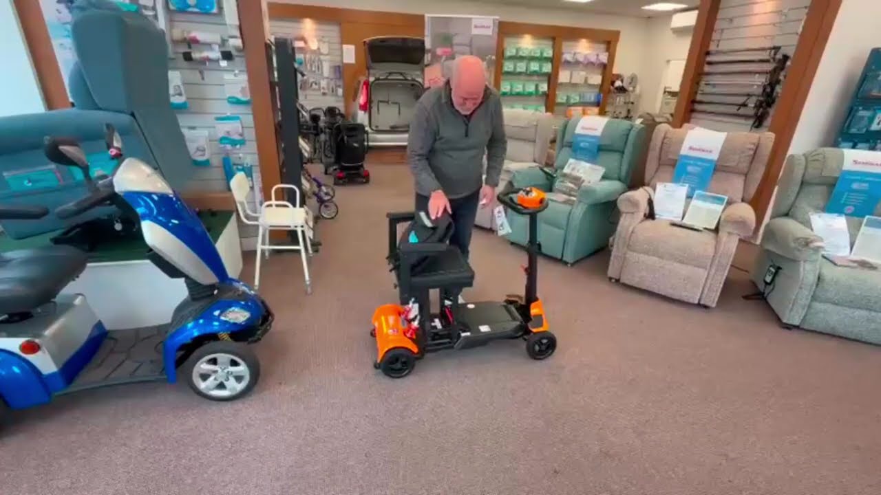 Monarch Genie Auto Self Folding Mobility scooter!