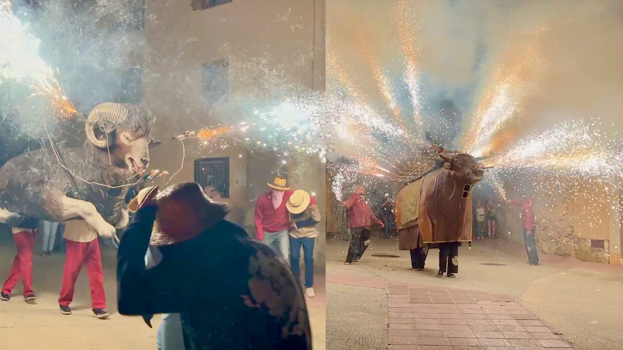CORREFOC: Ball de Diables, Bou Tradicional Valls, i amb el Marrà de Rodonyà (Nova versió)