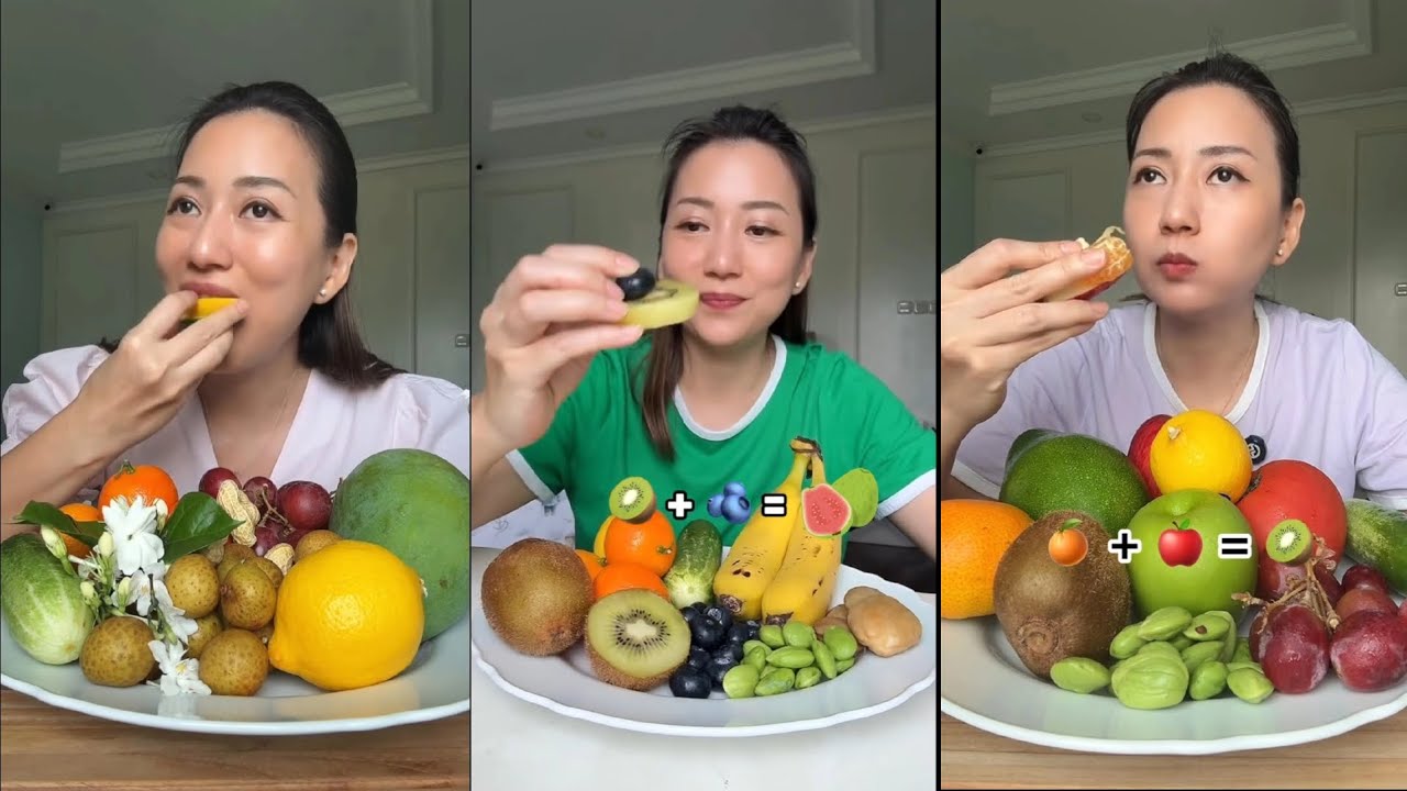 COBAIN BUAH MIX YANG LAGI VIRAL, 🍎+🍊=🍑