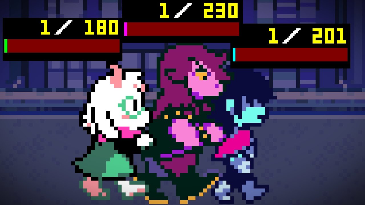 What if Everyone Started the Dark Corridor With ONLY 1 HP? [ Deltarune chapter 4 ]