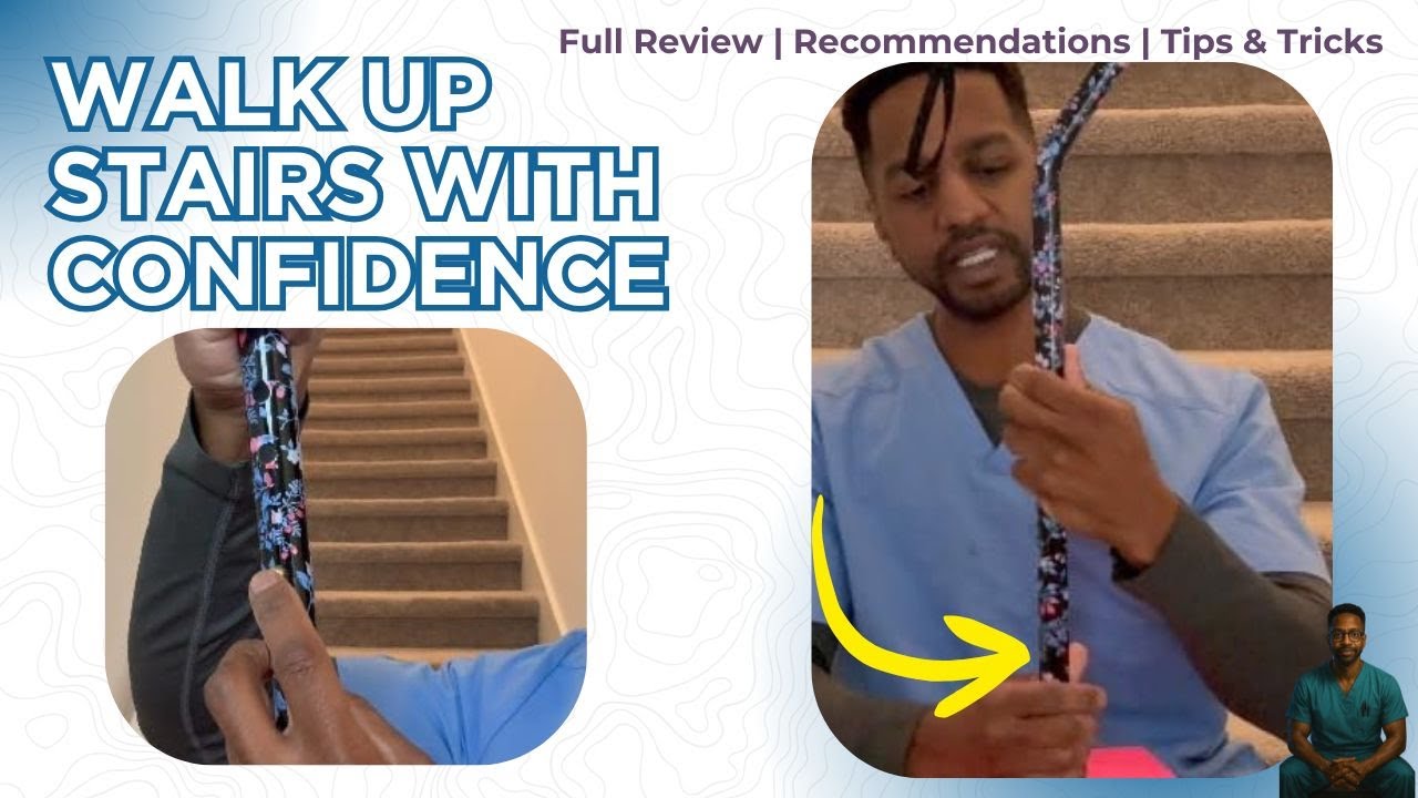 Occupational Therapist Reviews EZ-Step Stair Cane for Mobility