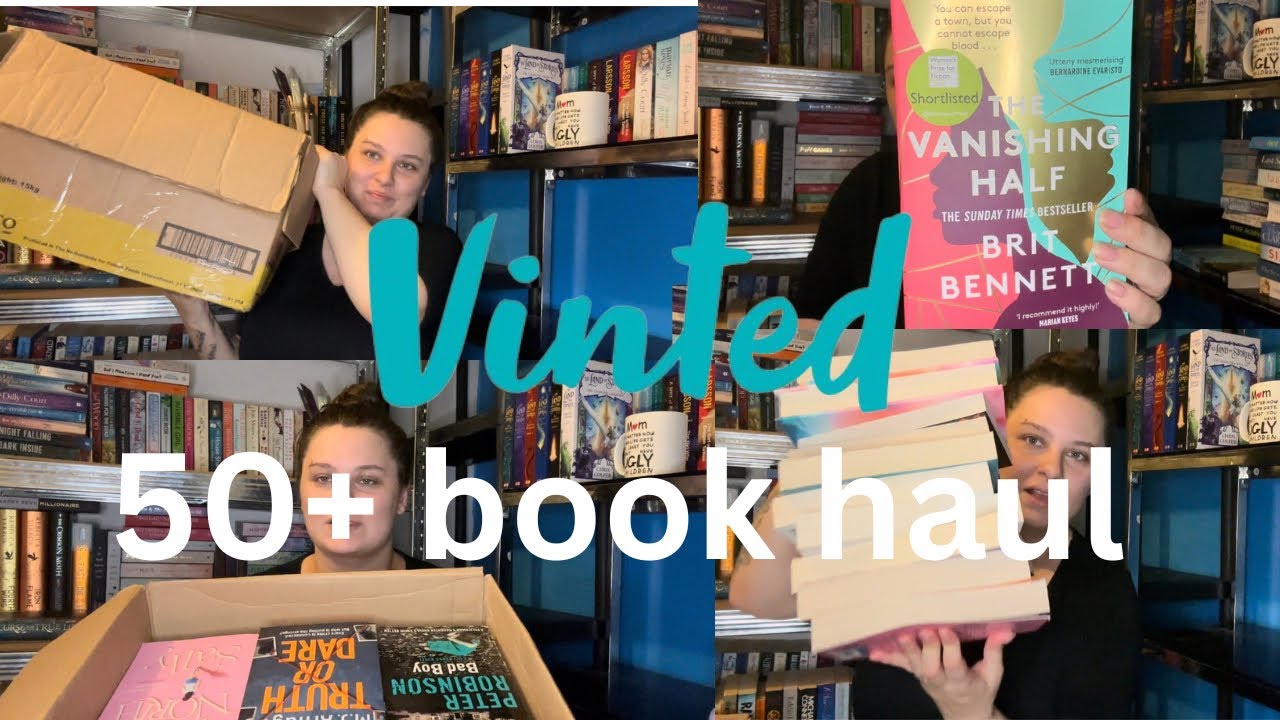 Vinted book haul | 50+ books