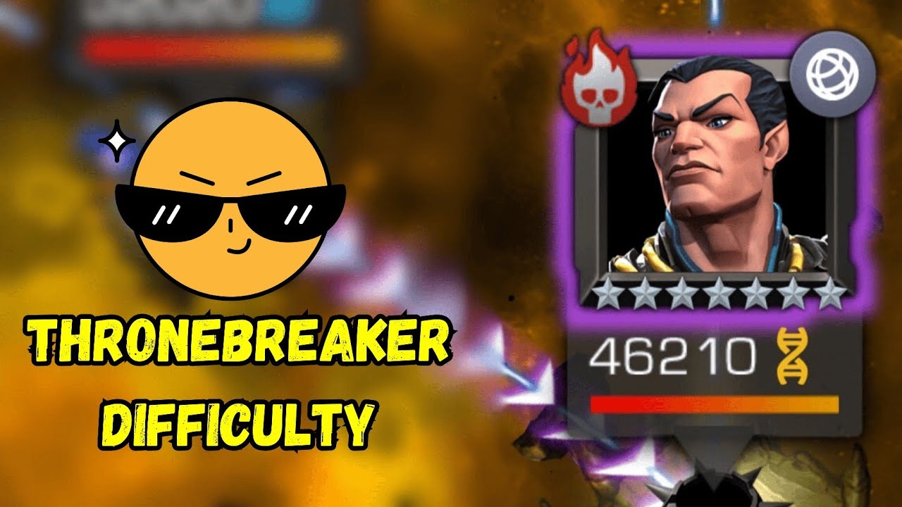 Namor Boss Easy Solo | Thronebreaker Difficulty - MCOC
