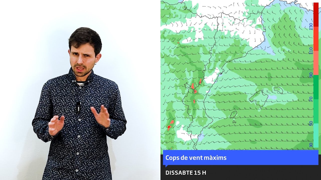 A l'espera de la borrasca 'Marta', vent i sol per iniciar el cap de setmana