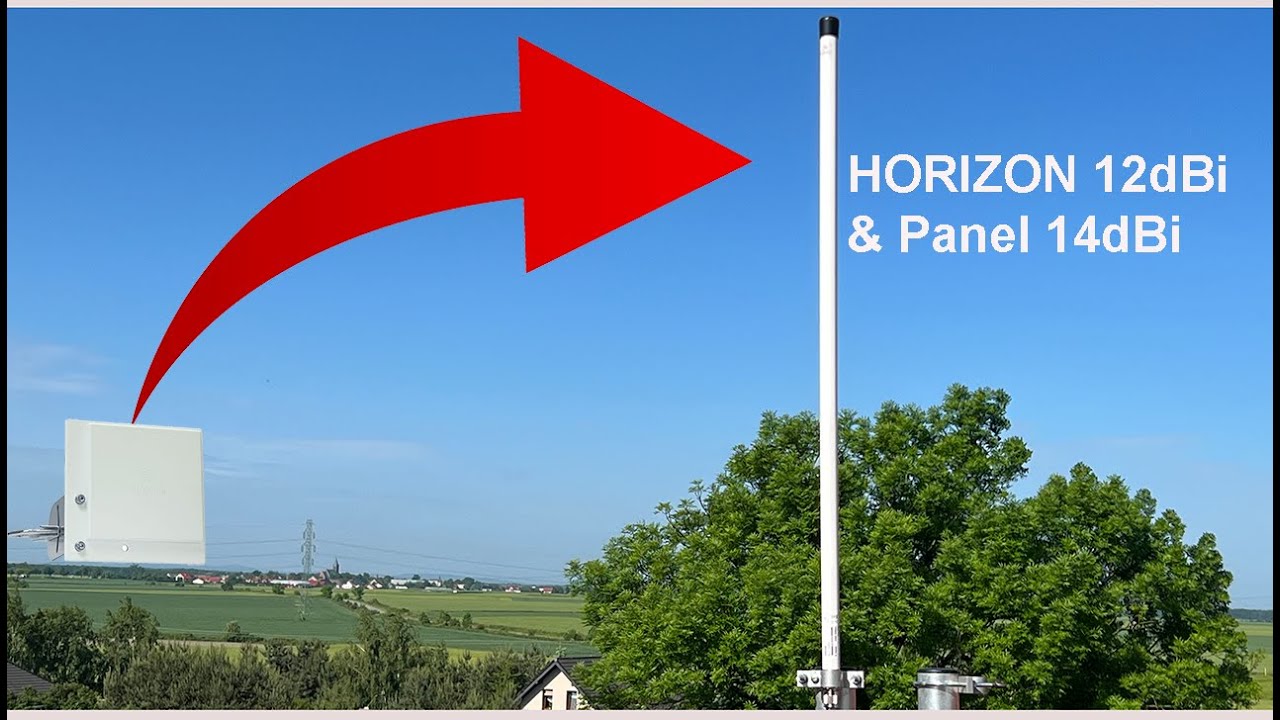 Всенаправленная антенна Horizon12 и Panel 14 — полевые испытания