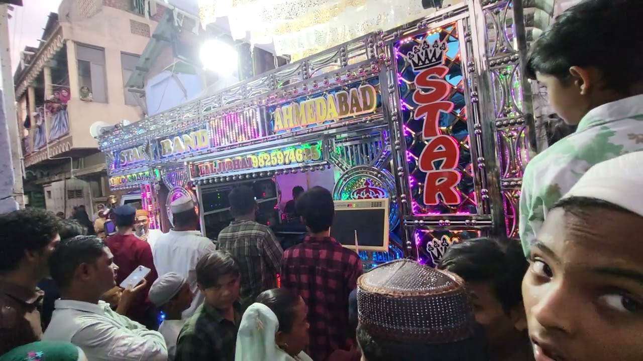 STAR 🌟  BAND  AHMEDABAD  IN TAIWADA VIRAMGAM  11 VI SHARIF 2024