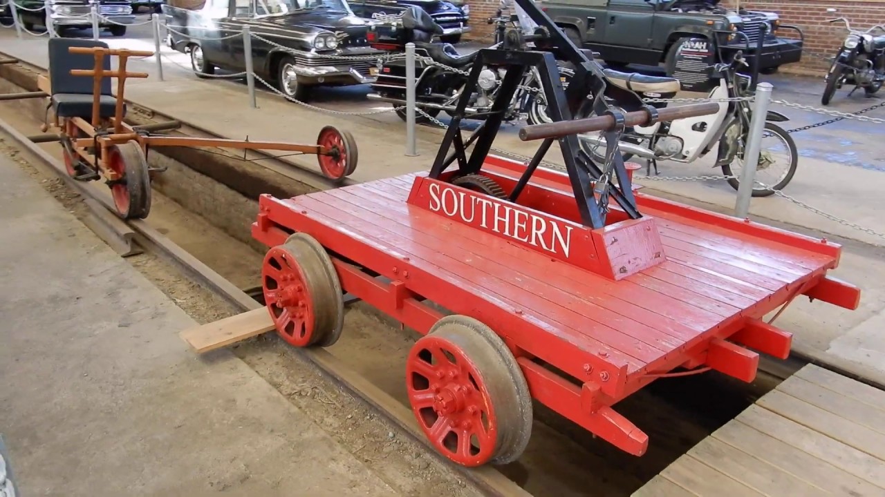 Hand and Pedal Gang Repair Rail Car
