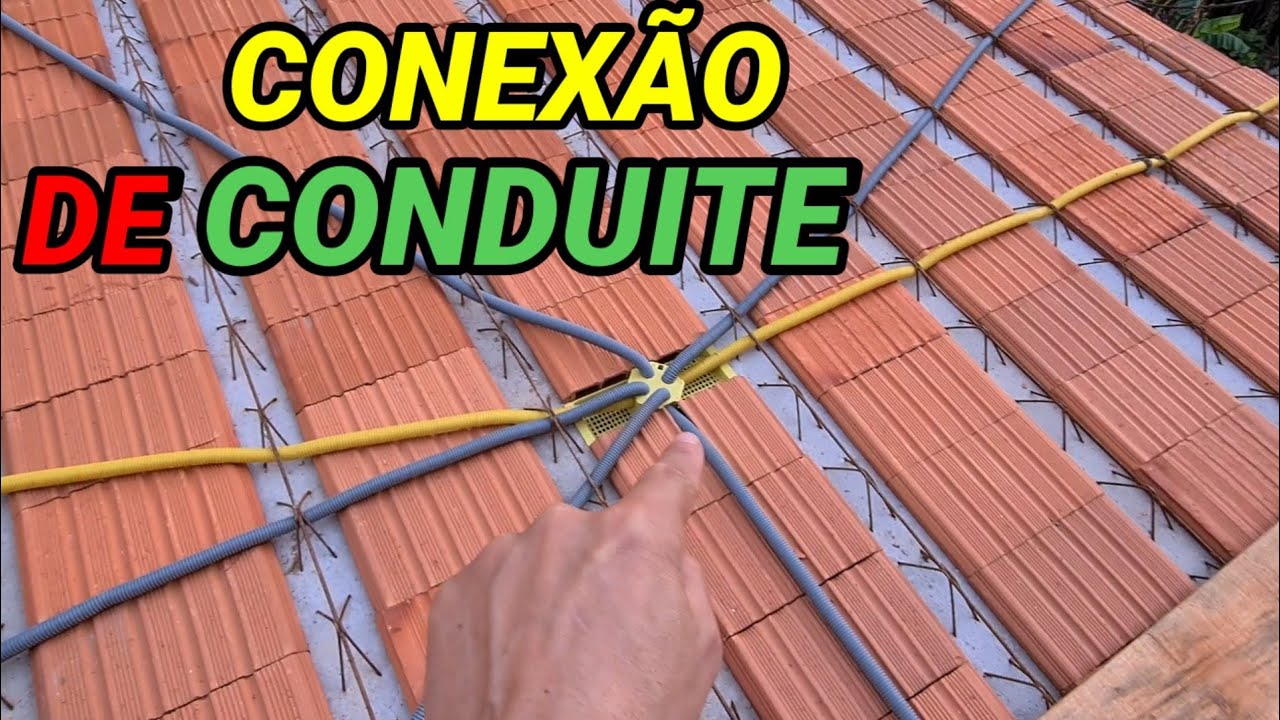 CONEXÃO de conduite em laje dicas importantes