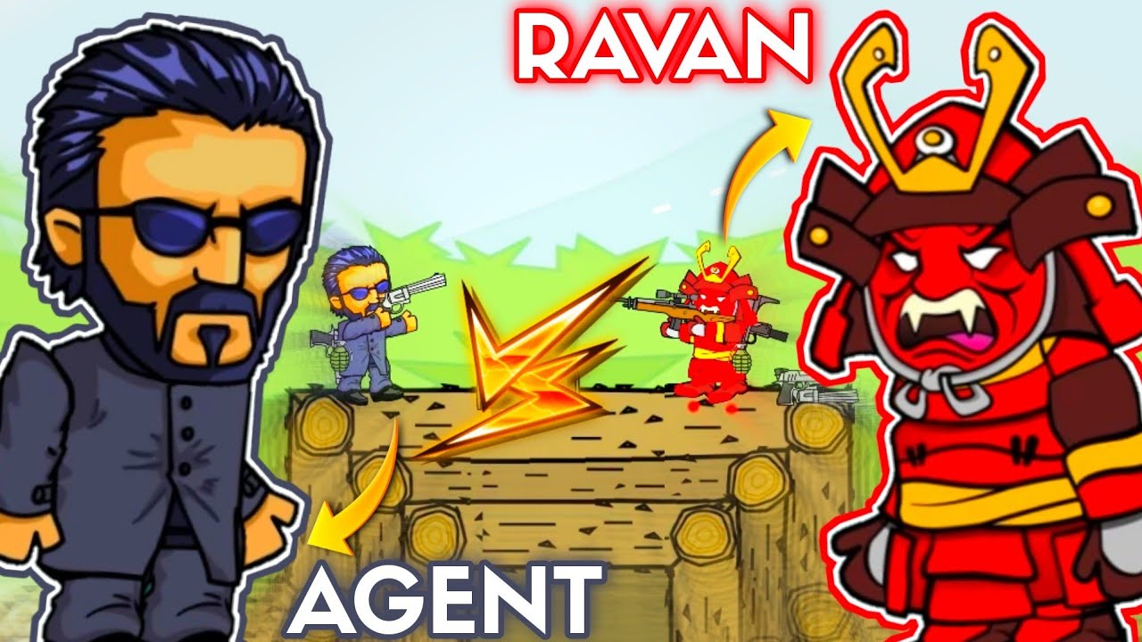 Mini Militia Agent Vs Ravan Funny Gameplay