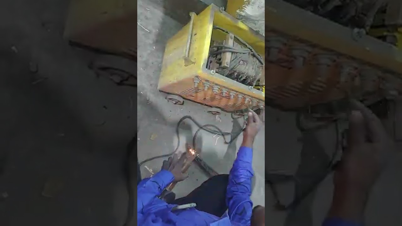 300 Amp transformer coil Welding machine testing