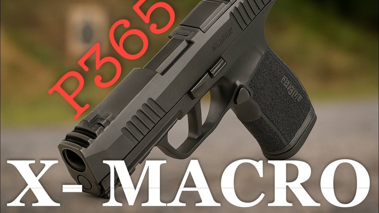 Sig Sauer P365 X-Macro. Неожиданно хорош (как для своего размера)
