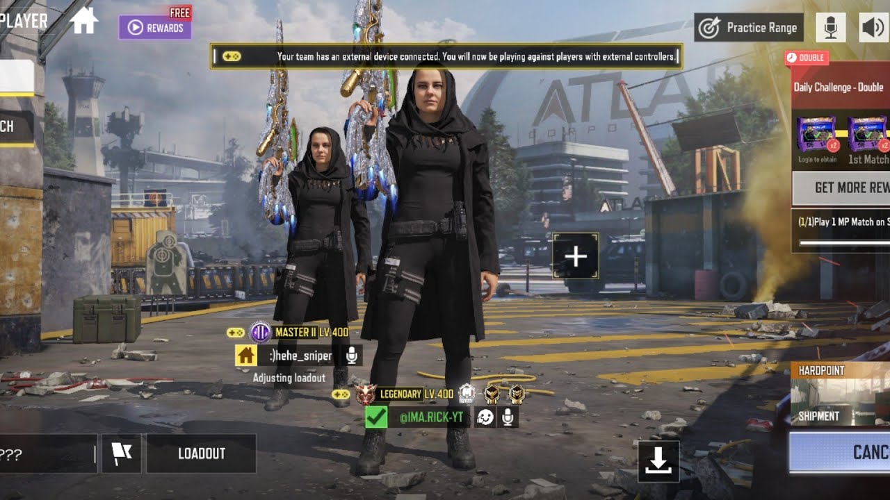 1v1 with a friend/viewer #codm #callofduty 